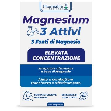 Magnesium 3 attivi 60 compresse