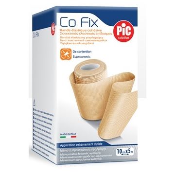 Benda elastica pic co fix autoadesiva 6x5cm medium