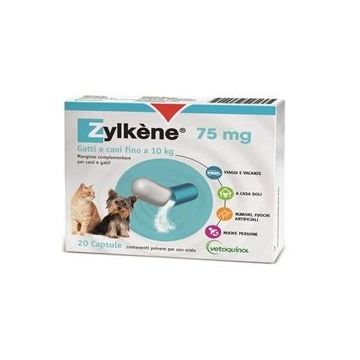 Zylkene cani e gatti fino a 10kg 20 capsule 75 mg
