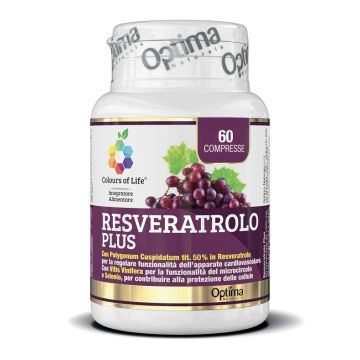 Colours of life resveratrolo plus 60 compresse 1000 mg