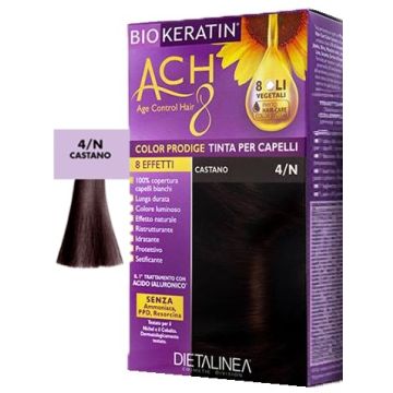 Biokeratin ach8 color prodige 4/n castano