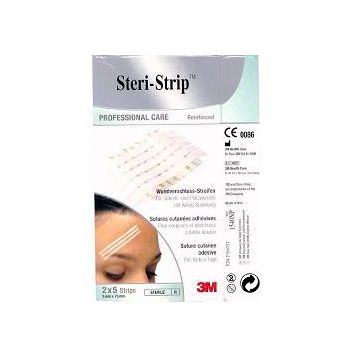 Cerotto per sutura steristrip sriscia 6 x 75 mm 6 pezzi