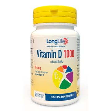 Longlife vitamin d 1000ui 60 compresse rivestite