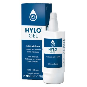 Hylo-gel collirio lubrificante acido ialuronico 0,2% 10 ml
