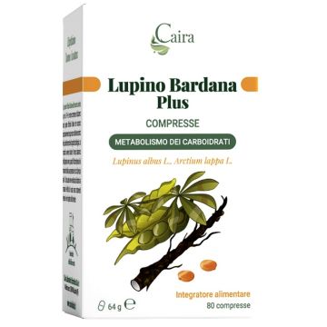 Caira lupino bardana plus 80 compresse da 0,8 g
