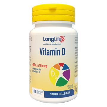 Longlife vitamin d 400ui 100 compresse rivestite