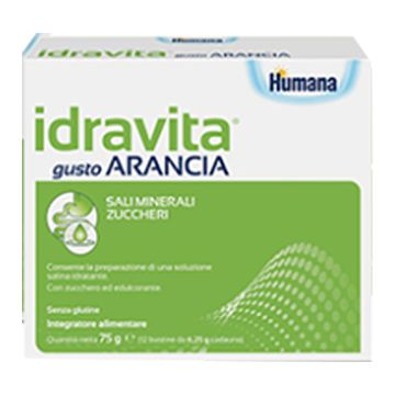 Idravita gusto arancia 12 bustine da 6,25 g