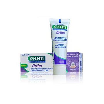 Gum ortho gel dentifricio 75 ml