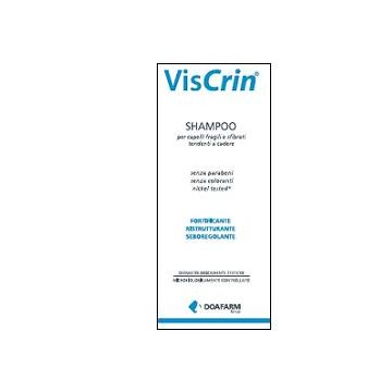 Viscrin shampoo capelli fragili e sfibrati tendenti a cadere 200 ml