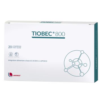 Tiobec 800 20 compresse fast-slow 36 g