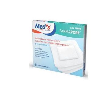 Medicazione adesiva meds 10x23 cm 3 pezzi