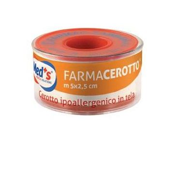 Cerotto meds ipoallergenico tela 500x2,5 cm