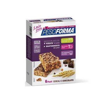 Pesoforma barretta cereali/cioccolato 12 x 31 g