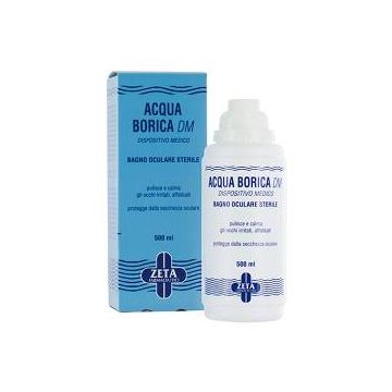 Acqua borica per bagno oculare sterile 500 ml