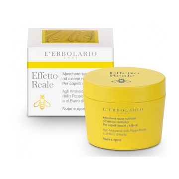 Effetto reale maschera super nutriente azione restitutiva capelli secchi e sfibrati 150 ml