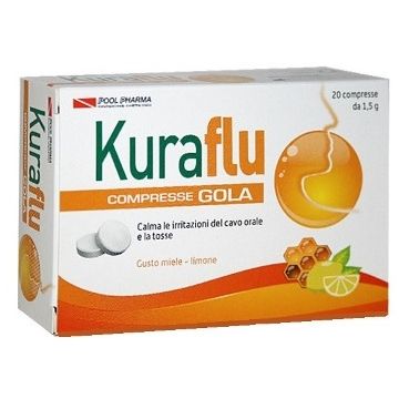 Kuraflu gola limone/miele 20 compresse