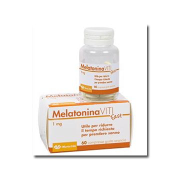 Melatonina viti fast 1mg 60 compresse gusto arancia
