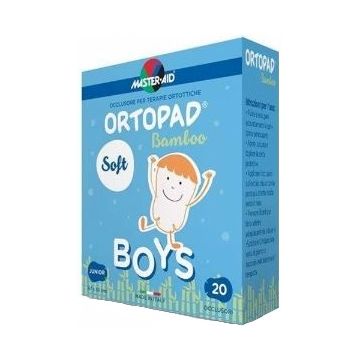 Cerotto oculare per ortottica ortopad soft boys m 20 pezzi