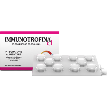 Immunotrofina d 30 compresse orosolubili