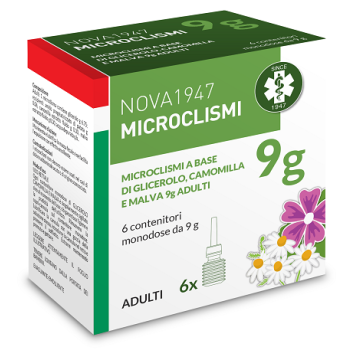 Nova1947 microclismi 9g adulti 6 contenitori monodose