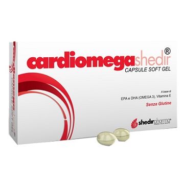 Cardiomega shedir 30 capsule molli 23,3 g