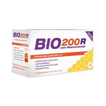 Bio200 r resveratrolo 10 flaconcini 10 ml