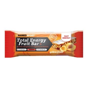 Total energy fruit bar yellow fruit 1 pezzo