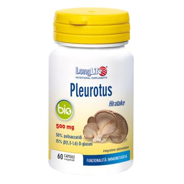 Longlife pleurotus bio 60 capsule vegetali