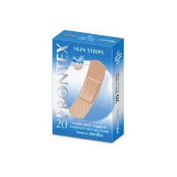Cerotto prontex skin strips formato medio astuccio 20 pezzi
