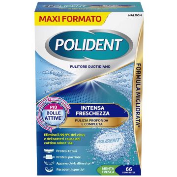 Polident intensa freschezza pulitore quotidiano 66 compresse