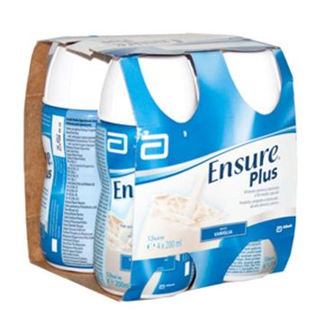 Ensure plus vaniglia 4 bottiglie da 200 ml