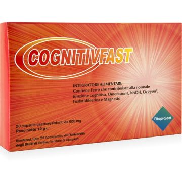 Cognitivfast 20 capsule gastroresistenti da 600 mg