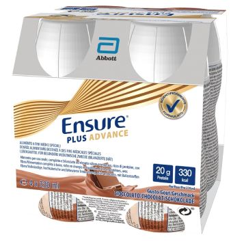 Ensure plus advance cioccolato 4 bottiglie da 220 ml