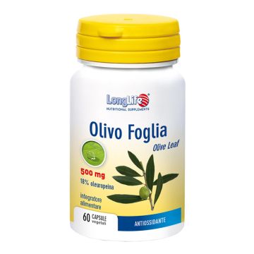 Longlife olivo foglia 60 capsule vegetali