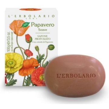 Papavero soave sapone profumato 100 g