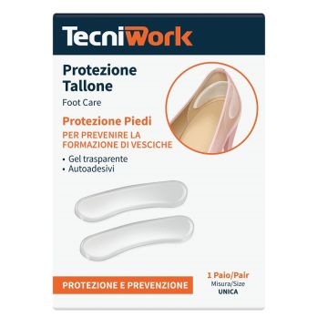 Protezione invisibile tallone gel trasparente 1 paio