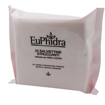 Euphidra salviettine struccanti 20 pezzi