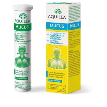 Aquilea mucus 15 compresse effervescenti 90 g
