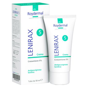 Lenirax 5 crema dermatologica crotamitone 5% 50 ml