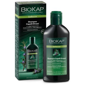 Biokap bellezza shampoo capelli grassi con tricobiotic 200 ml