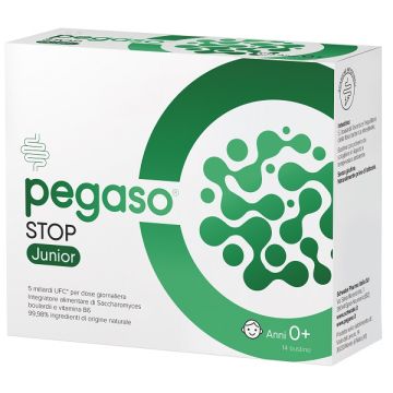 Pegaso stop junior 14 bustine da 3 g senza glutine naturalmente privo di lattosio