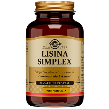 Lisina simplex 50 capsule vegetali