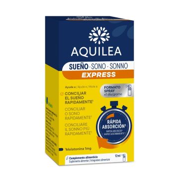 Aquilea sonno express spray 12 ml con edulcorante senza glutine