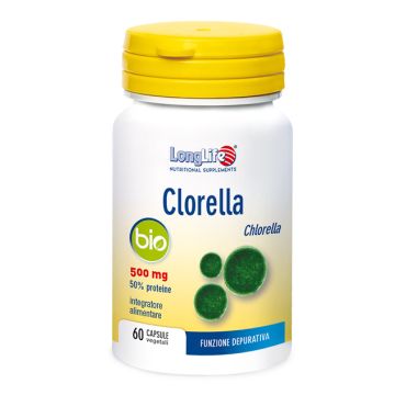 Longlife clorella bio 60 capsule vegetali