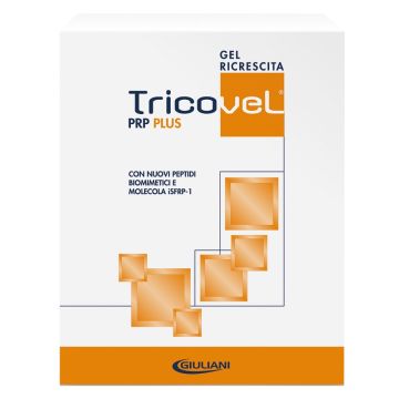 Tricovel prp plus gel ricrescita capelli 3 pezzi da 15 ml
