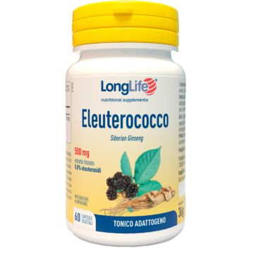 Longlife eleuterococco 0,8% 60 capsule 500mg