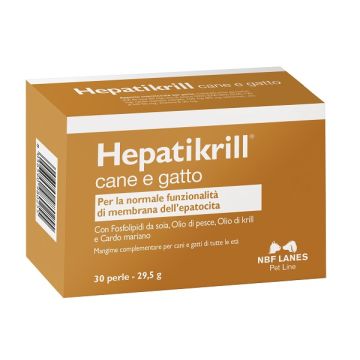 Hepatikrill cani e gatti blister 30 perle