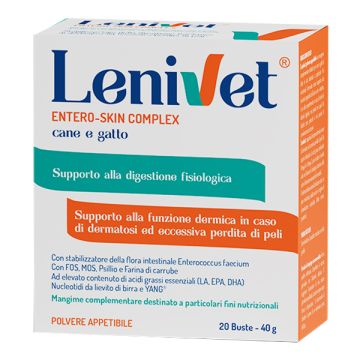 Lenivet entero skin complex 20 buste da 2000 mg