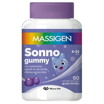 Massigen sonno gummy 60 caramelle