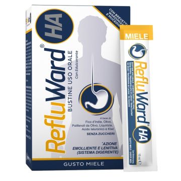 Refluward ha 20 stick x 15 ml gusto miele